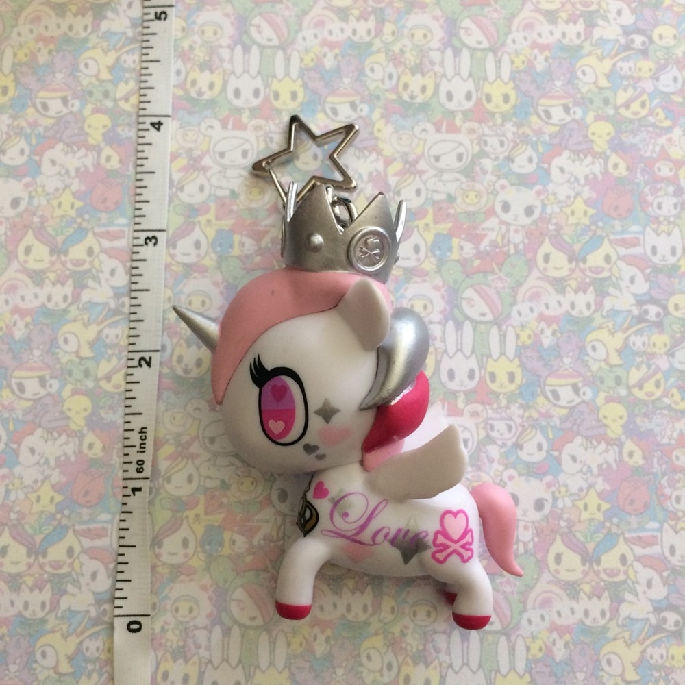 Tokidoki Unicorno bag charm/ keychain